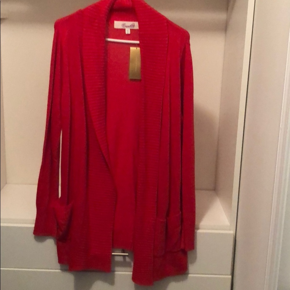 Emelee Open Front Cardigan